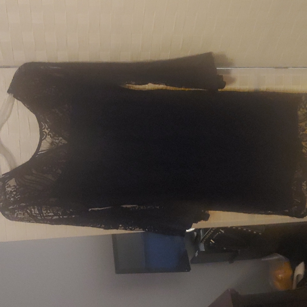 Cocktail dress lace navy